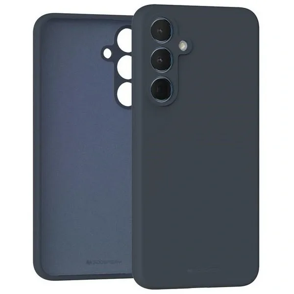 Kryt Mercury Silicone Case Samsung Galaxy A55 navy blue