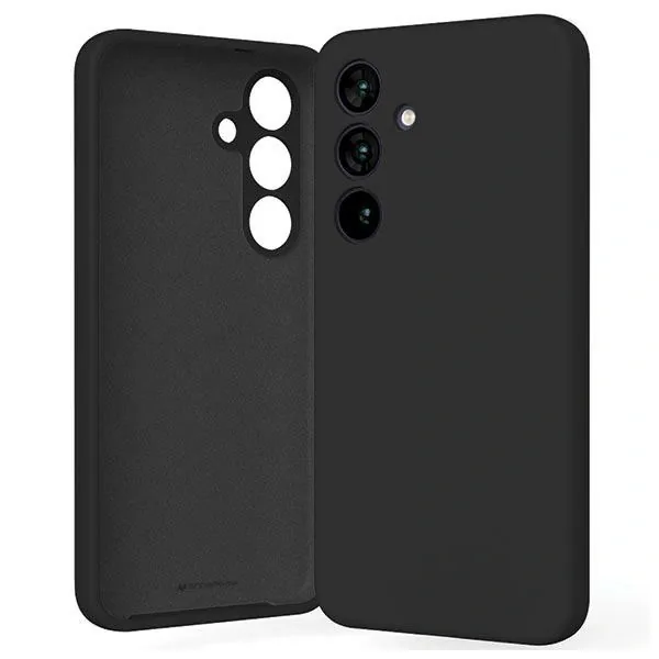 Kryt Mercury Silicone Case Samsung Galaxy S24 black