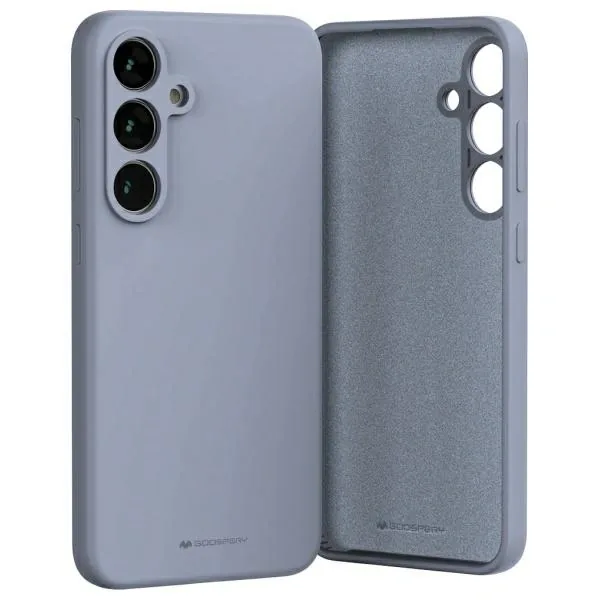 Kryt Mercury Silicone Case Samsung Galaxy S24 FE lavender grey