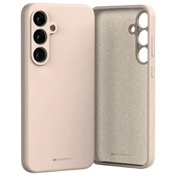 Kryt Mercury Silicone Case Samsung Galaxy S24 FE sand rose