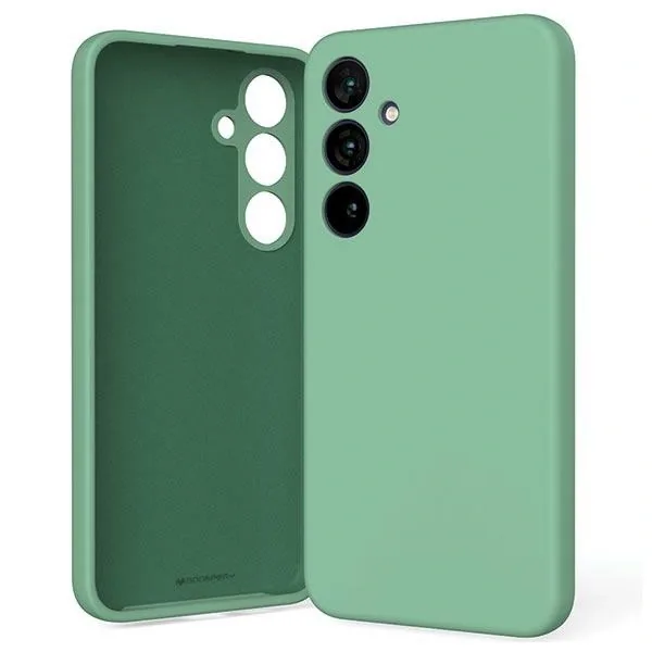 Kryt Mercury Silicone Case Samsung Galaxy S24+ Plus green