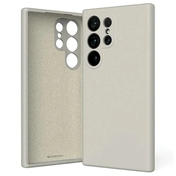 Kryt Mercury Silicone Case Samsung Galaxy S24 Ultra stone