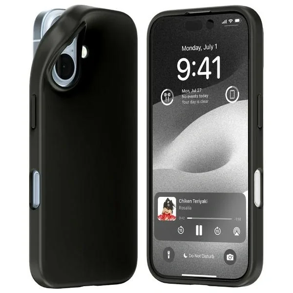 Kryt Mercury Soft Case Apple iPhone 16 black