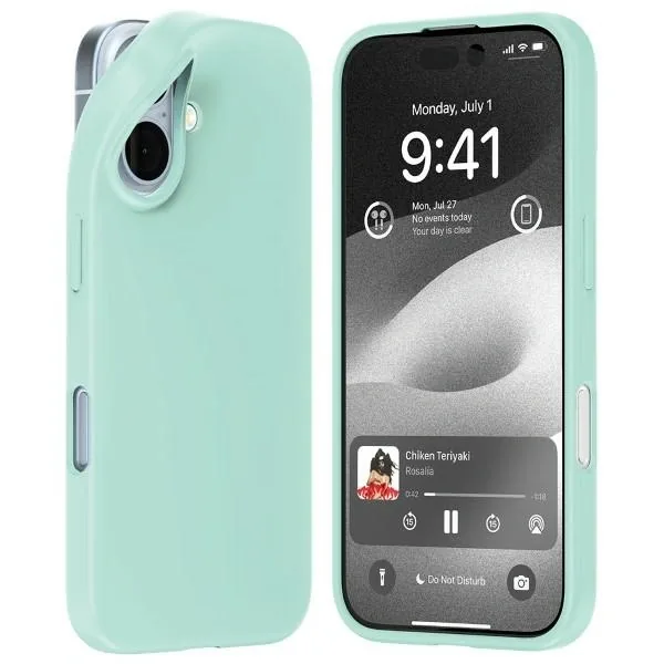 Kryt Mercury Soft Case Apple iPhone 16 mint