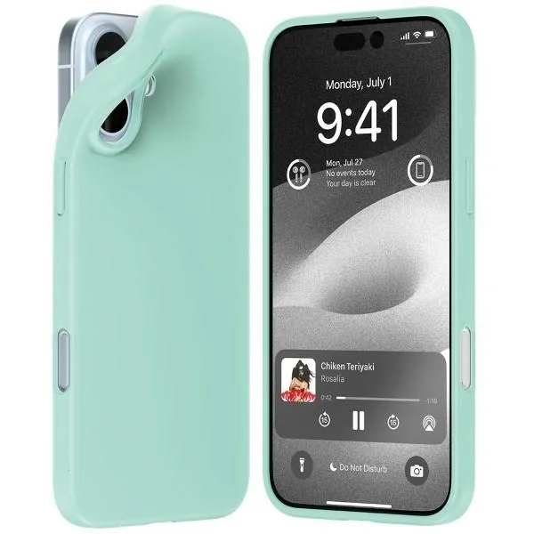 Kryt Mercury Soft Case Apple iPhone 16 Plus mint