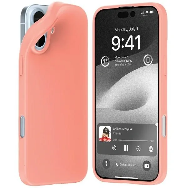 Kryt Mercury Soft Case Apple iPhone 16 Plus pink