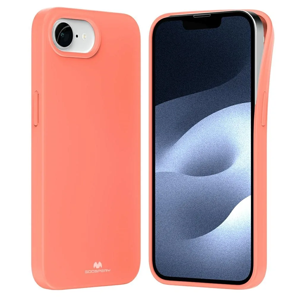Kryt Mercury Soft Case Apple iPhone 17e / 16e light pink