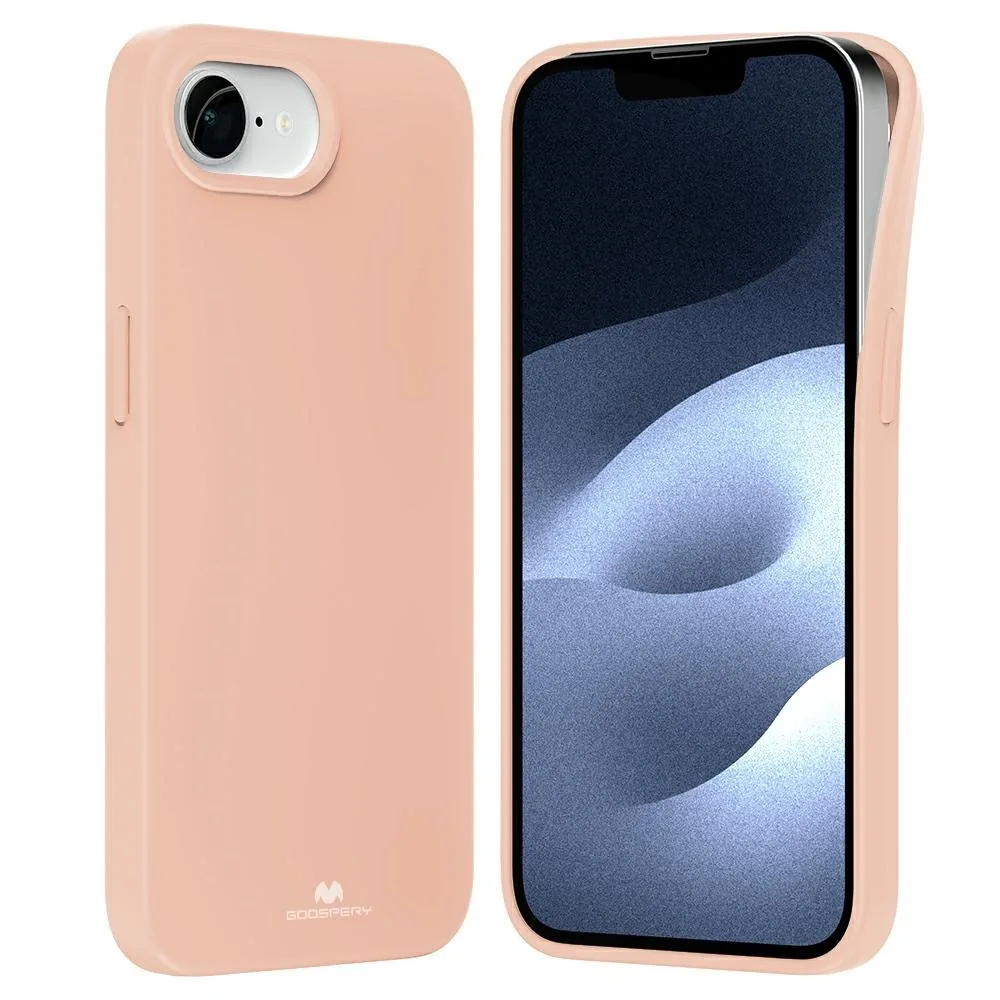 Kryt Mercury Soft Case Apple iPhone 17e / 16e pink sandy