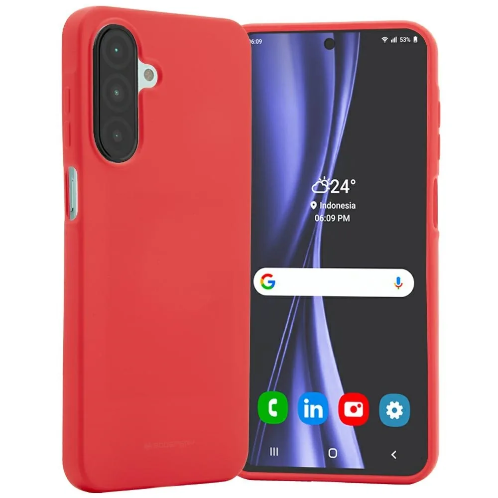 Kryt Mercury Soft Case Samsung Galaxy A26 red