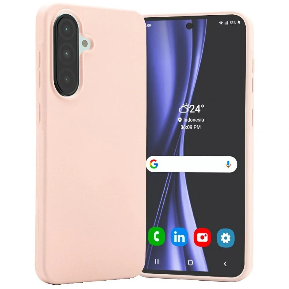 Kryt Mercury Soft Case Samsung Galaxy A36 pink sandy