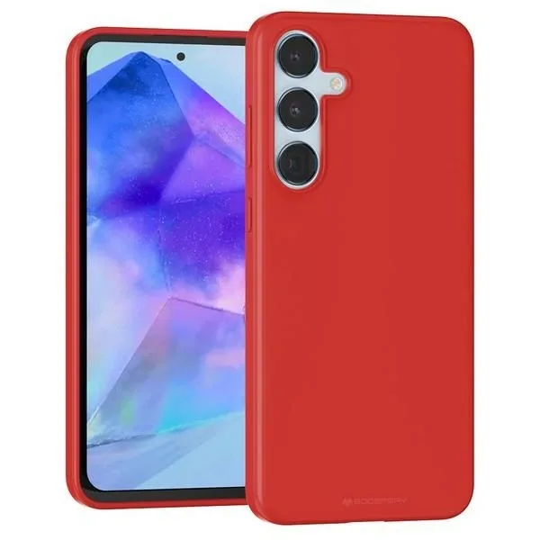 Kryt Mercury Soft Case Samsung Galaxy A55 red