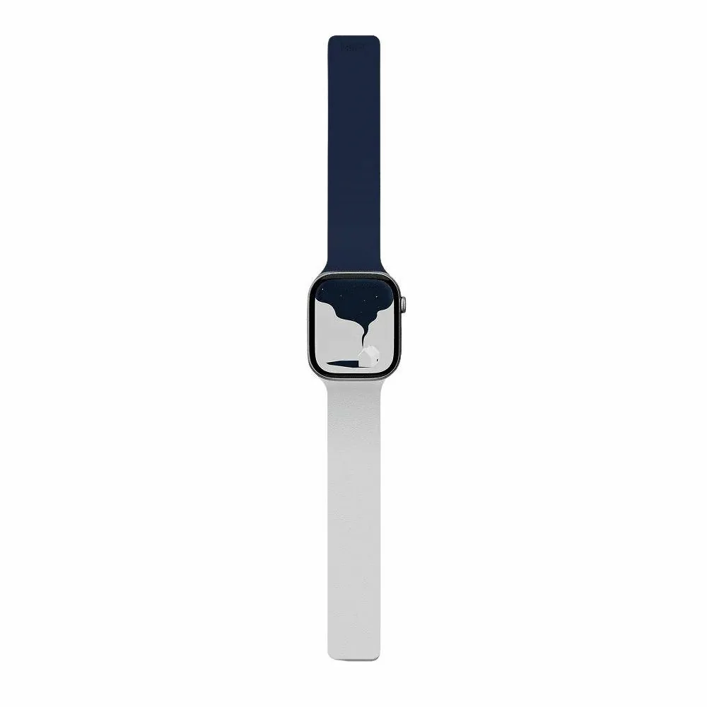 MOFT Snap Duo Apple Watch 1-5/6/7/8/9/10/11/SE/SE 2/SE 3/Ultra/Ultra 2/Ultra 3 (42/44/45/46/49 mm) navy blue/misty cove