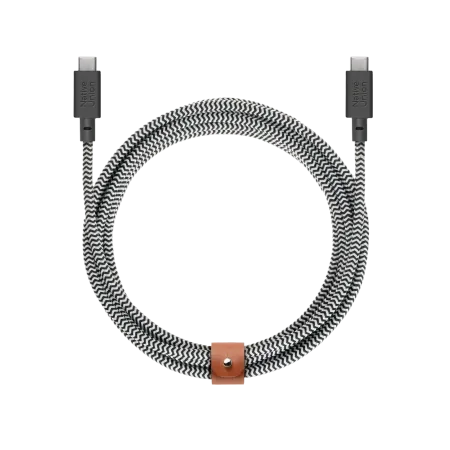 Native Union Belt Cable XL 100W USB-C / USB-C cable 3m (zebra)
