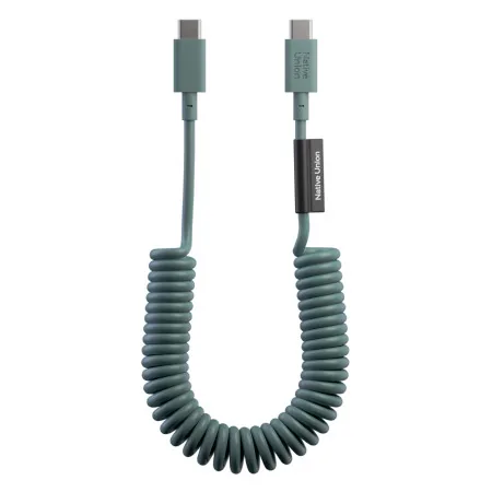 Native Union Pop Cable USB-C / USB-C, 1.2m 60W (slate green)
