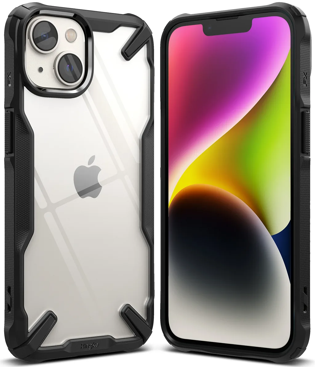 Kryt Ringke Fusion-X Design Apple iPhone 14 Plus / 15 Plus Black