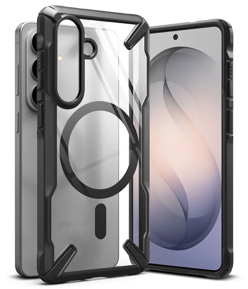 Kryt Ringke Fusion-X Magnetic MagSafe Samsung Galaxy S26 Black