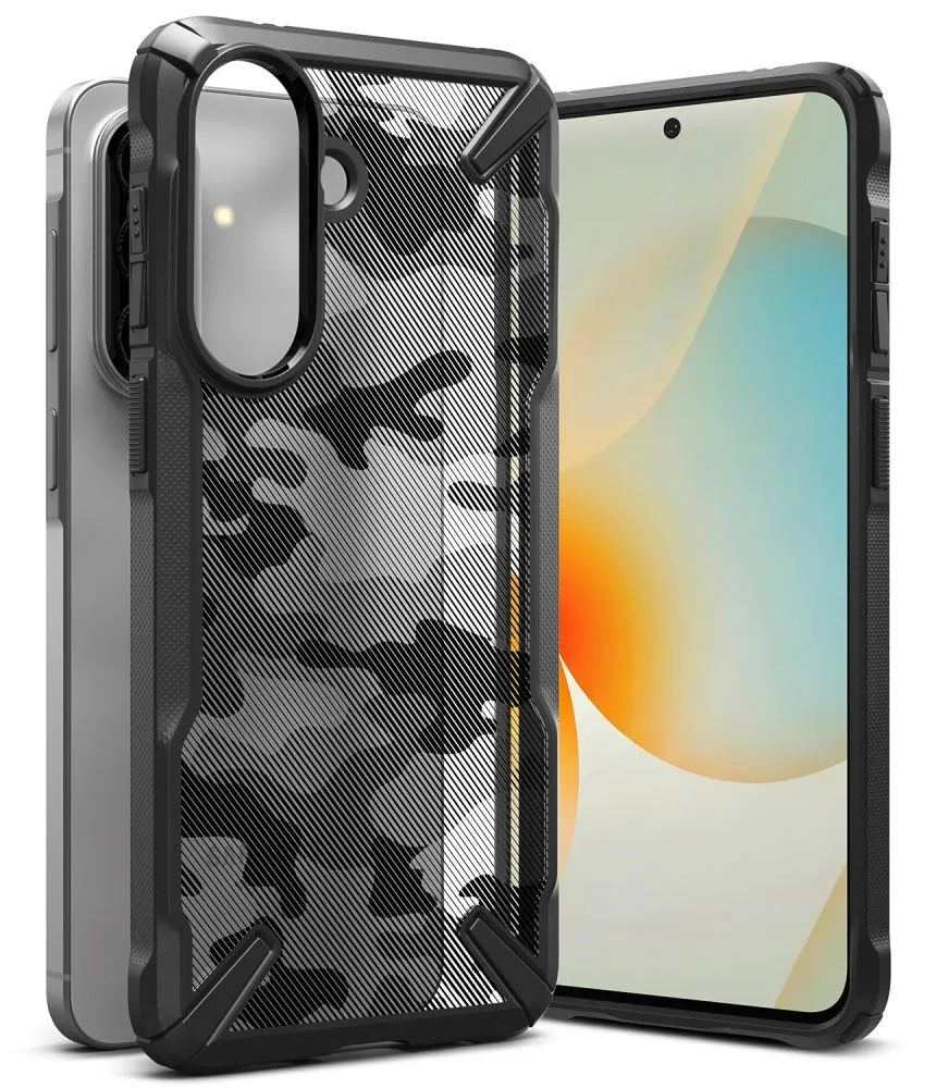 Kryt Ringke Fusion-X Samsung Galaxy A57 5G Camo Black