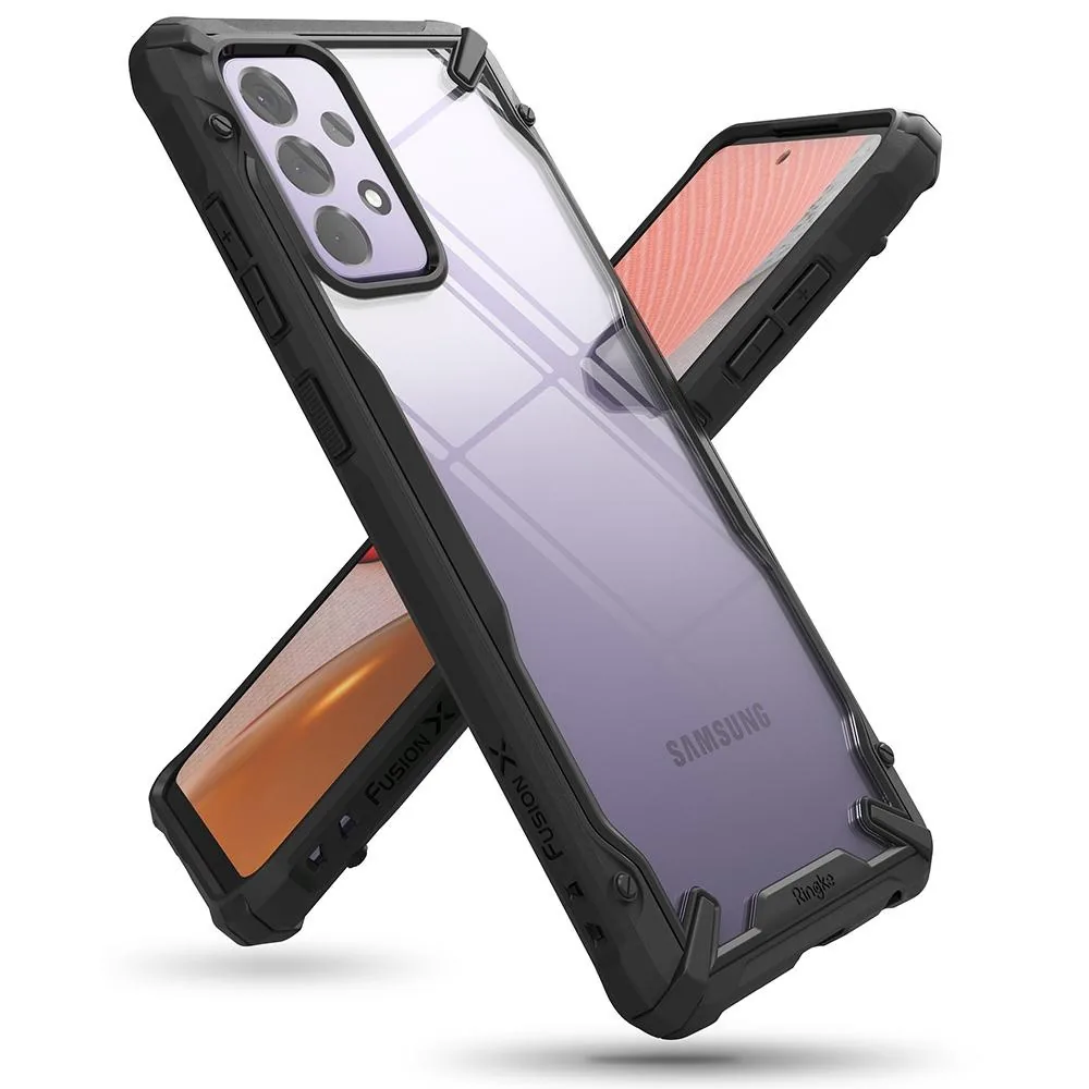 Kryt Ringke Fusion-X Samsung Galaxy A72 5G Black