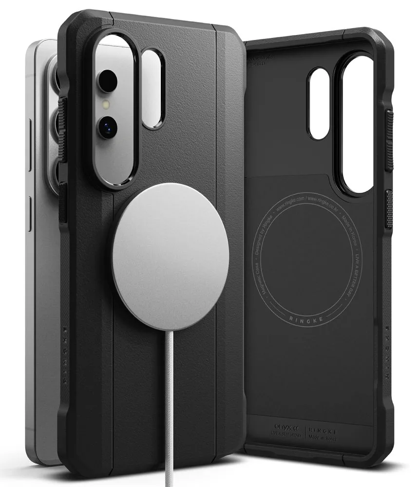 Kryt Ringke Onyx Alfa Magnetic MagSafe Samsung Galaxy S26 Ultra Black