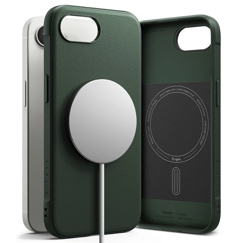 Kryt Ringke Onyx Magnetic MagSafe Apple iPhone 17e / 16e Dark Green