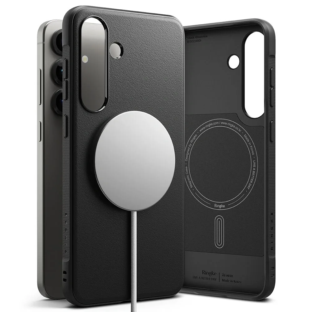 Kryt Ringke Onyx Magnetic MagSafe Samsung Galaxy S25+ Plus Black