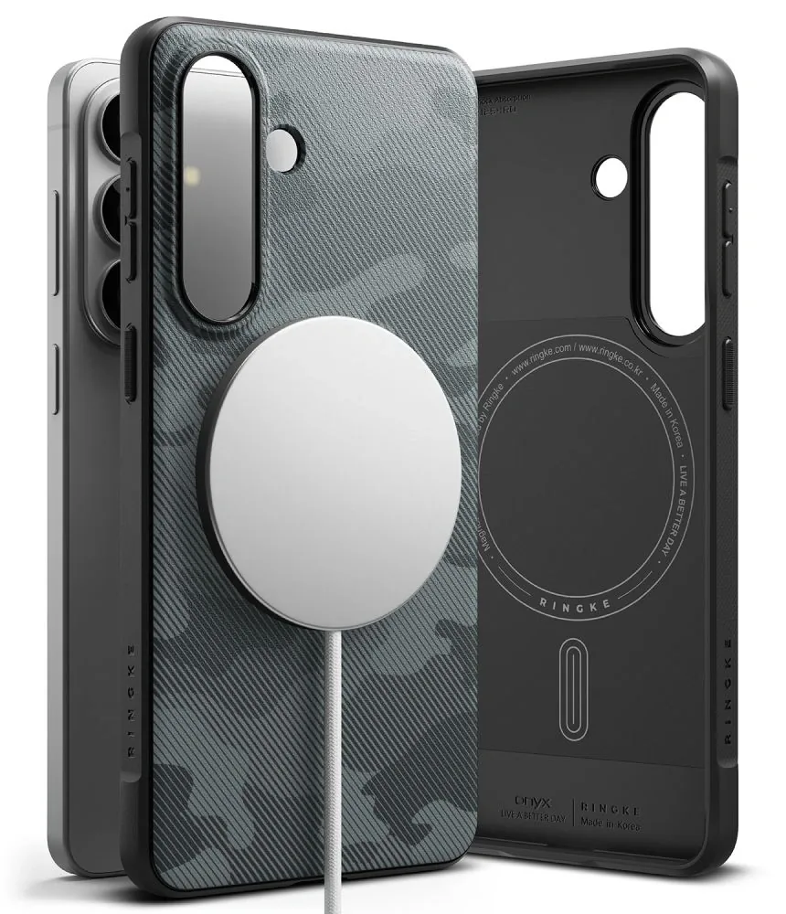 Kryt Ringke Onyx Magnetic MagSafe Samsung Galaxy S26 Camo Black