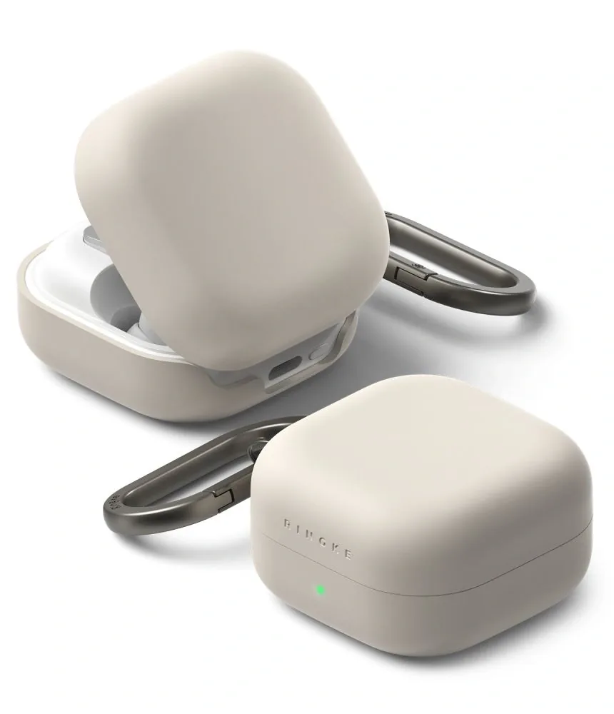 Kryt Ringke Silicone Samsung Galaxy Buds 4 / 4 Pro Stone