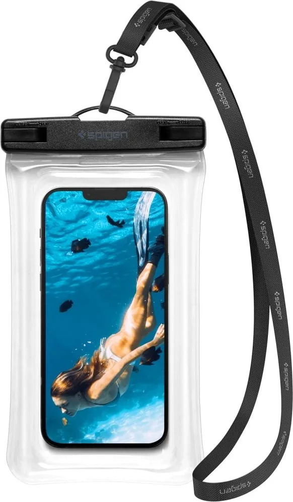 Kryt Spigen A610 Universal Waterproof Float Case Crystal Clear
