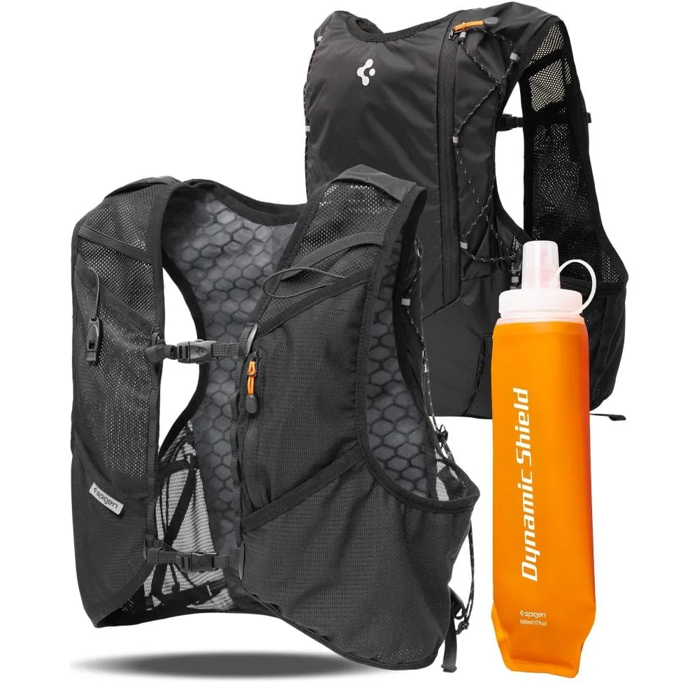 Kryt Spigen A721 Dynamic Shield Running Vest Active (m-l) + Soft Flask Black