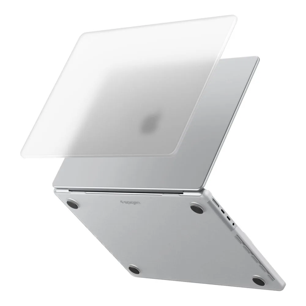 Kryt Spigen AirSkin Apple MacBook Pro 14” (M1/M2/M3/M4/M5) Frost Clear
