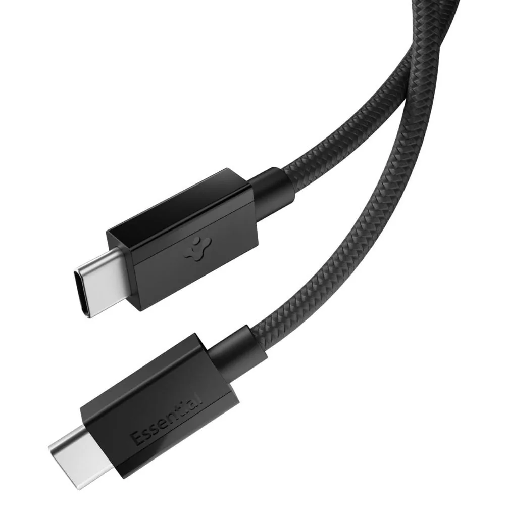 Spigen EB6015CC Essential USB-C / USB-C Cable 60W 150cm Black