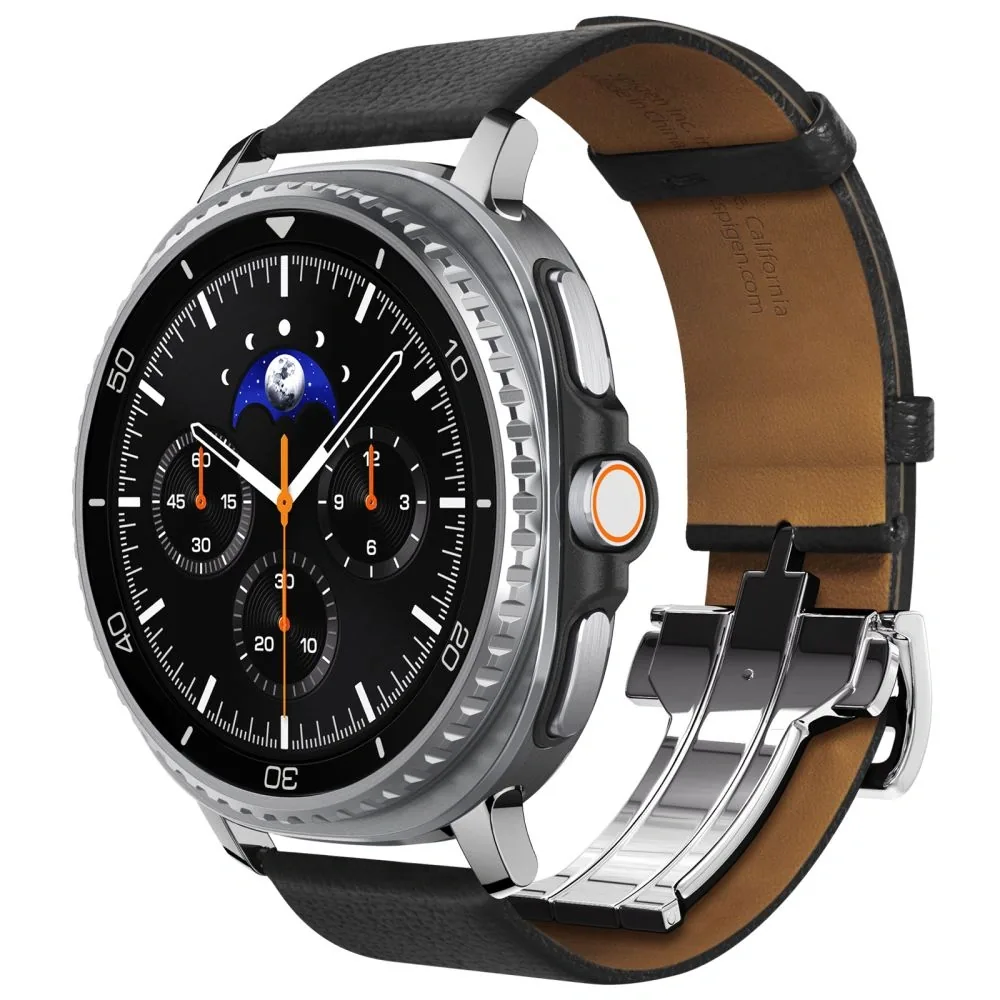 Kryt Spigen Enzo Samsung Galaxy Watch 8 / Classic 40 / 44 / 46mm Black