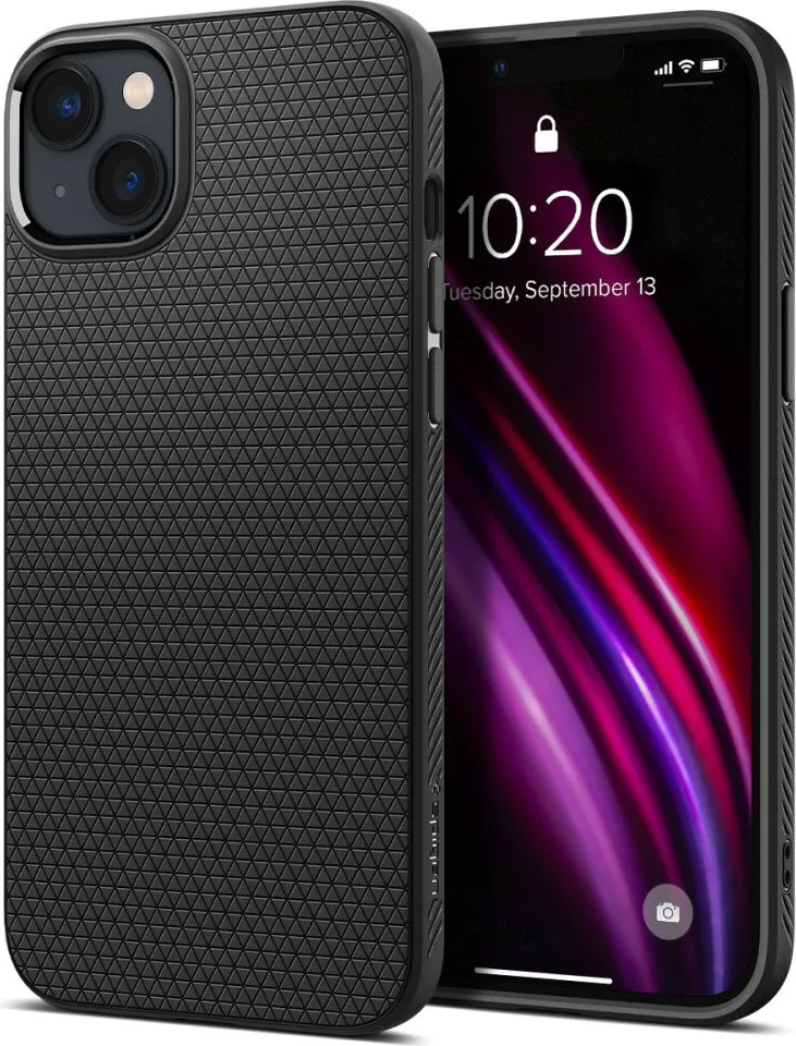 Kryt Spigen Liquid Air Apple iPhone 14 Plus / 15 Plus Matte Black