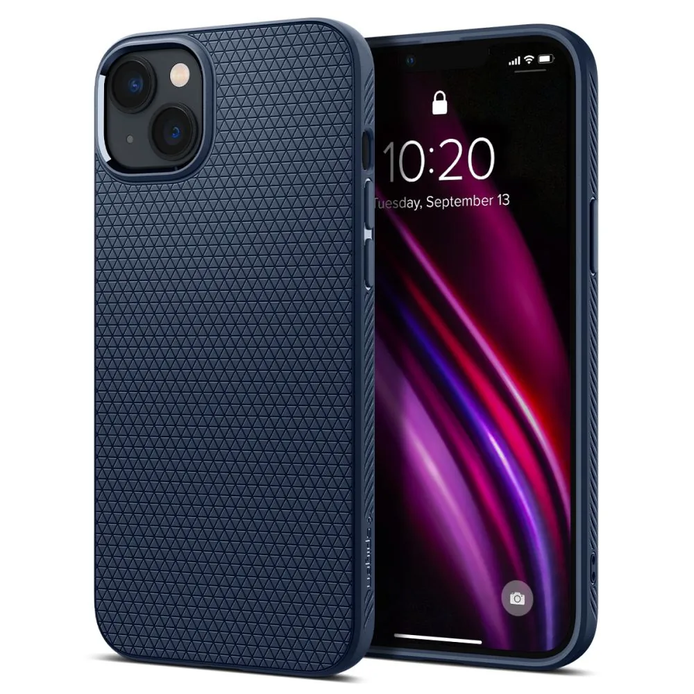 Kryt Spigen Liquid Air Apple iPhone 14 Plus / 15 Plus Navy Blue