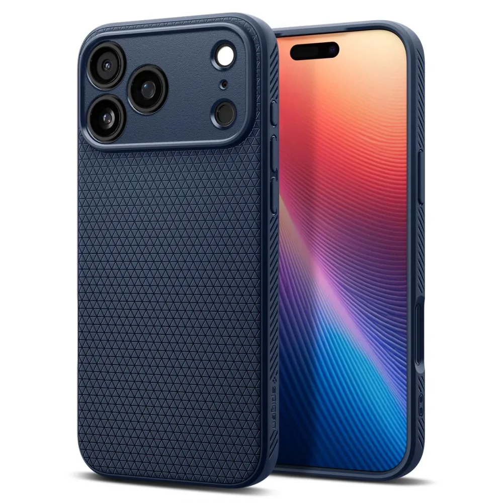 Kryt Spigen Liquid Air Apple iPhone 17 Pro Max Navy Blue