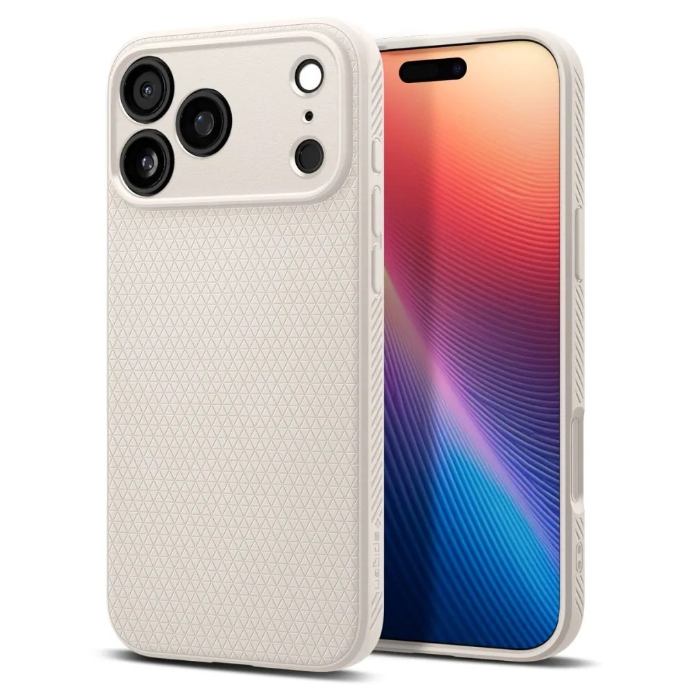 Kryt Spigen Liquid Air Apple iPhone 17 Pro Natural Titanium