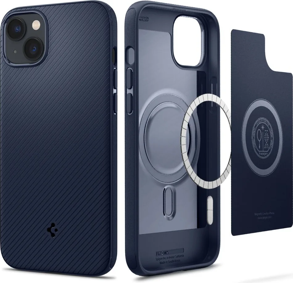 Kryt Spigen Mag Armor Apple iPhone 14 Plus / 15 Plus Navy Blue