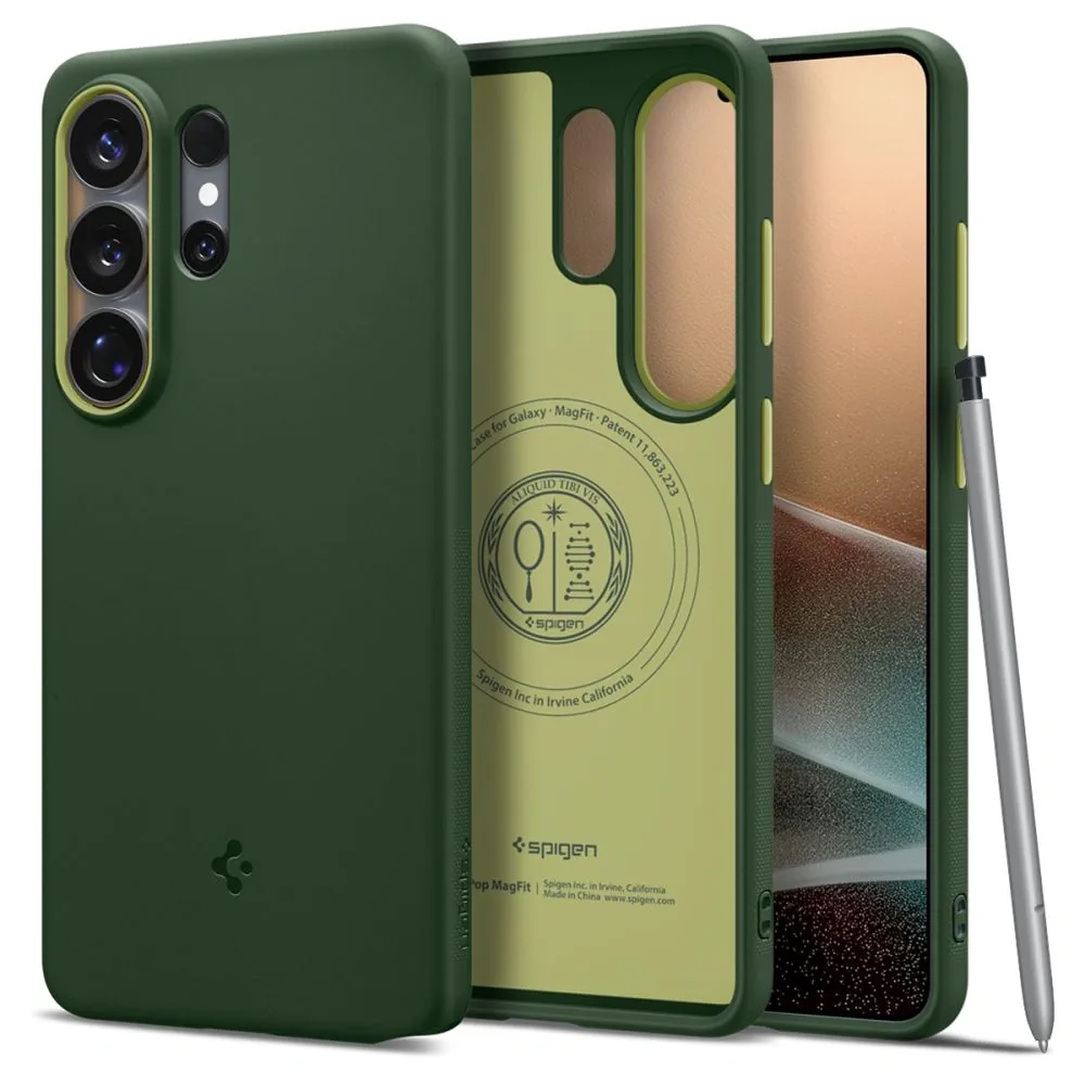 Kryt Spigen Nano Pop Mag MagSafe Samsung Galaxy S26 Ultra Avo Green