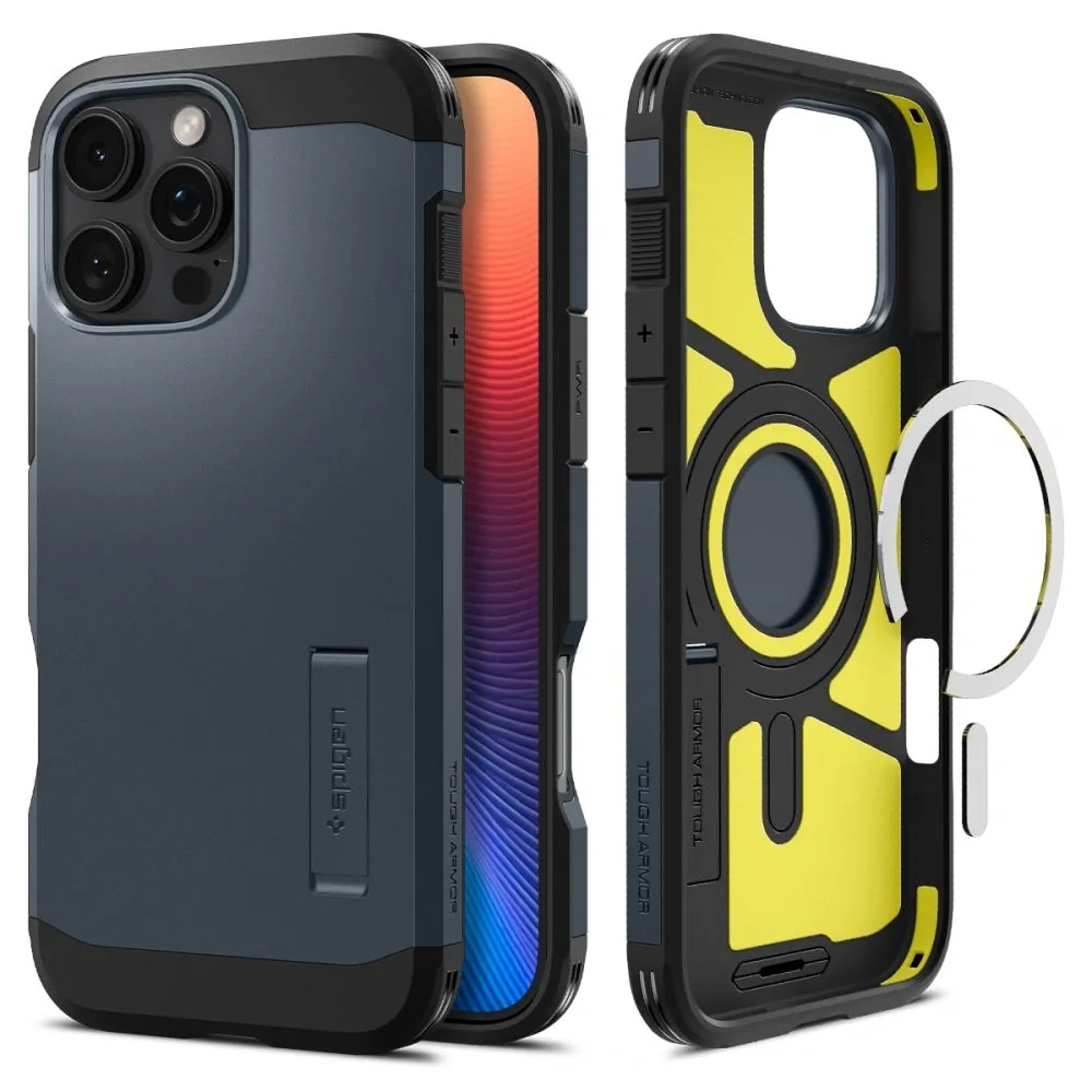 Kryt Spigen Tough Armor Mag MagSafe Apple iPhone 16 Pro Max Metal Slate