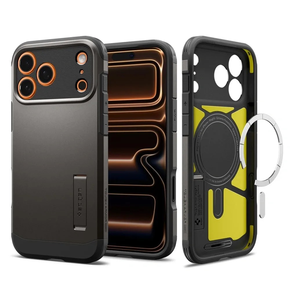 Kryt Spigen Tough Armor T Mag MagSafe Apple iPhone 17 Pro Gunmetal