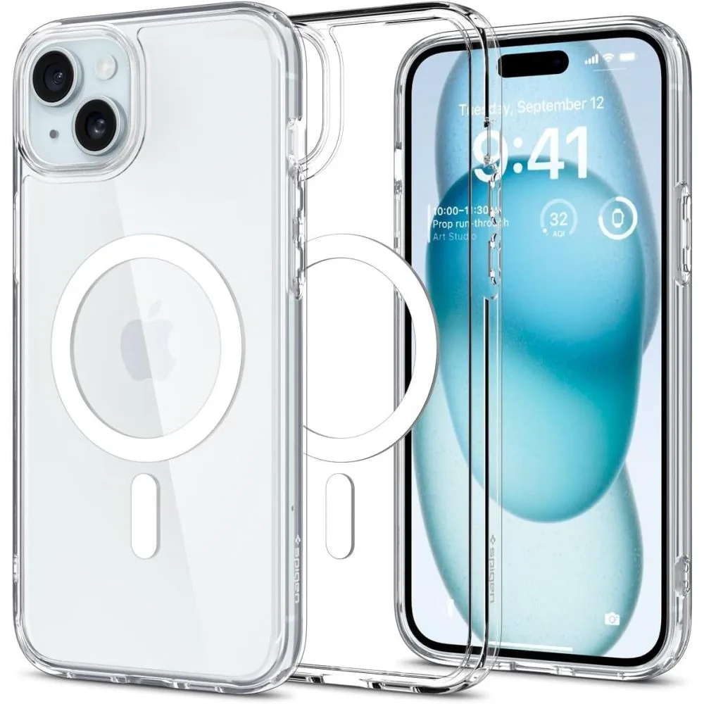 Kryt Spigen Ultra Hybrid Mag MagSafe Apple iPhone 15 White