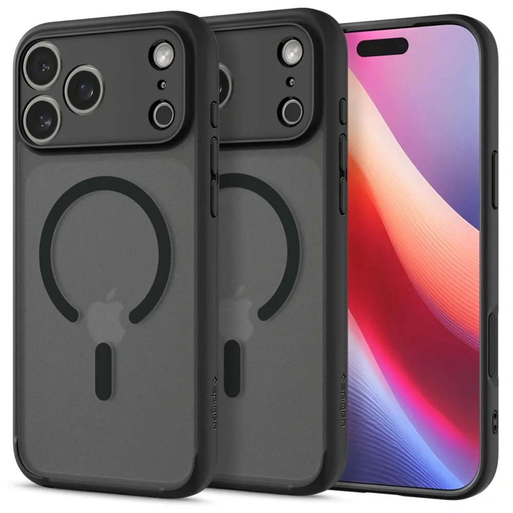Kryt Spigen Ultra Hybrid Mag MagSafe Apple iPhone 17 Pro Frost Black