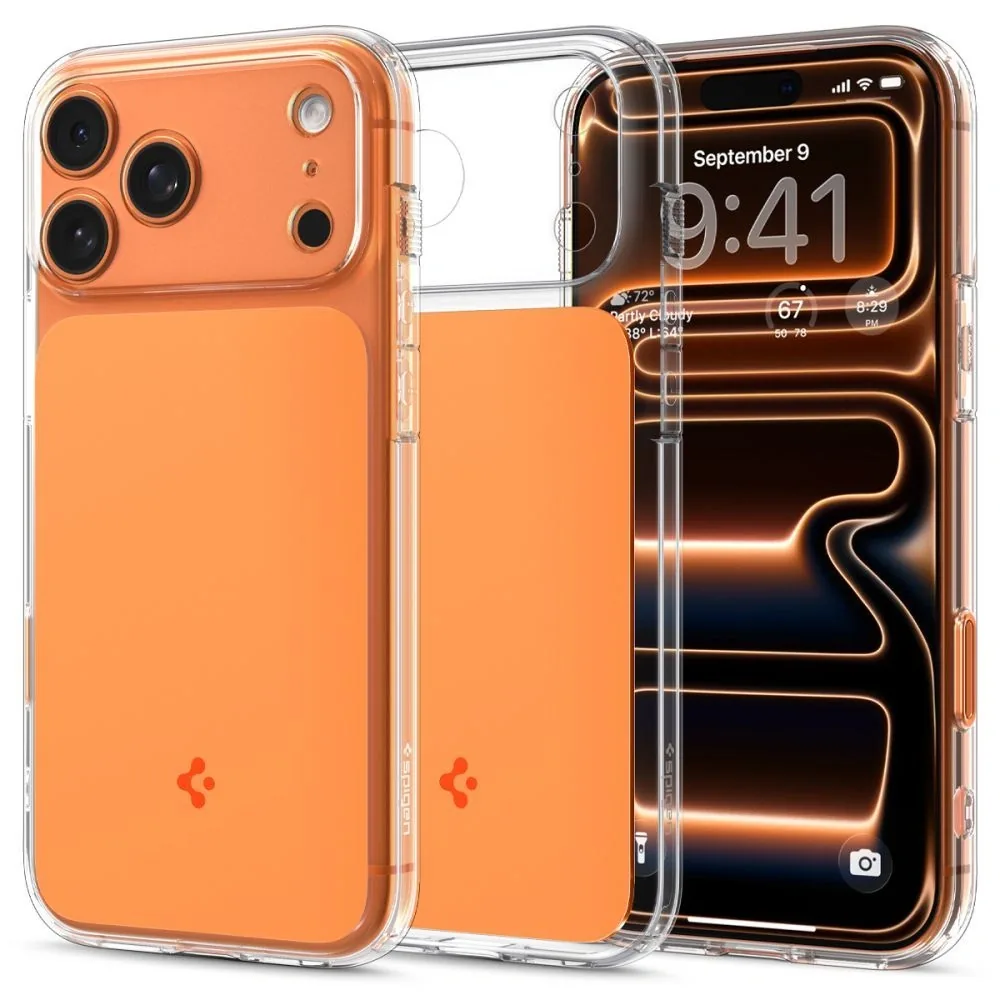 Kryt Spigen Ultra Hybrid T Mag MagSafe Apple iPhone 17 Pro Glossy Orange