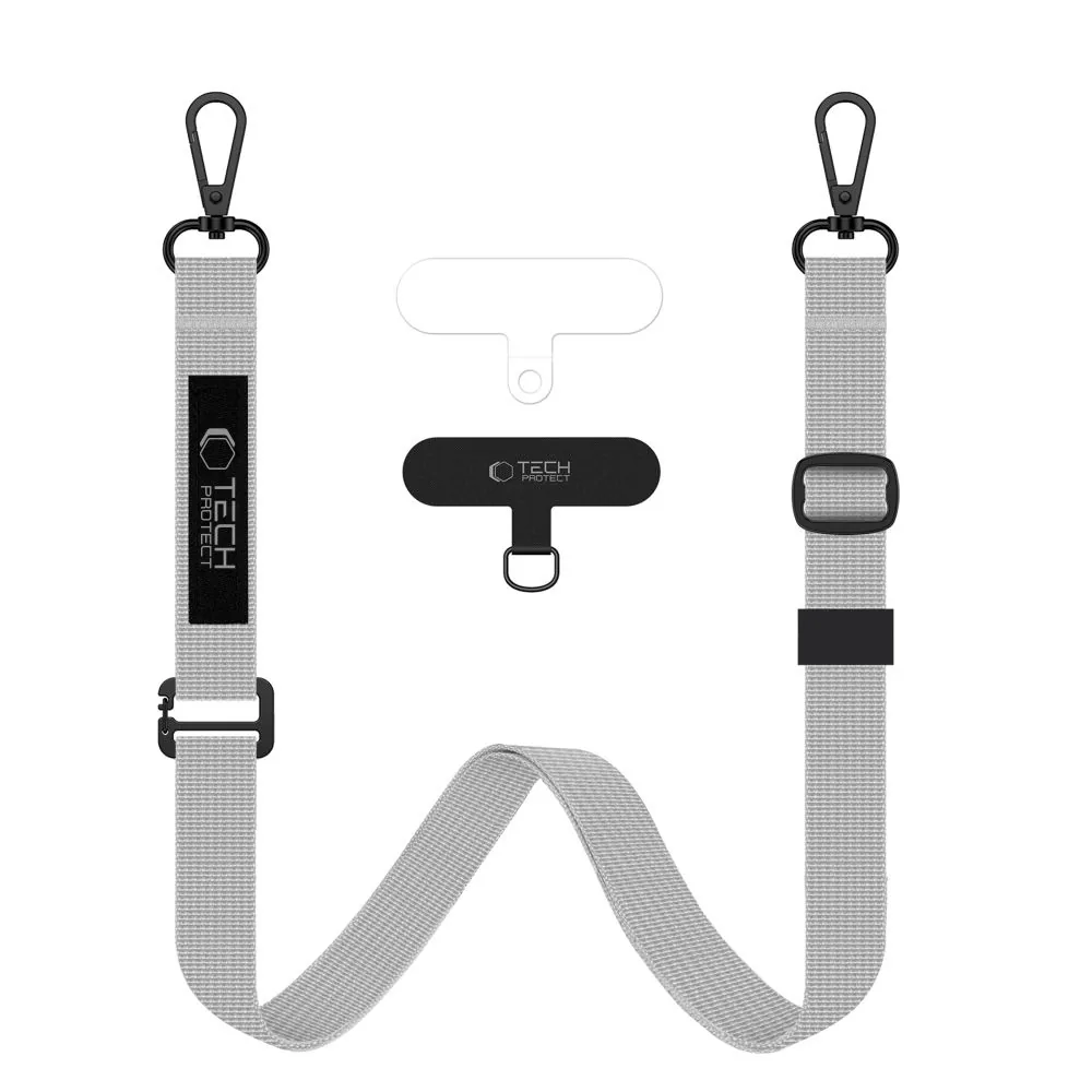 Šňůrka Tech-Protect C6S Rope Crossbody Crayon Grey