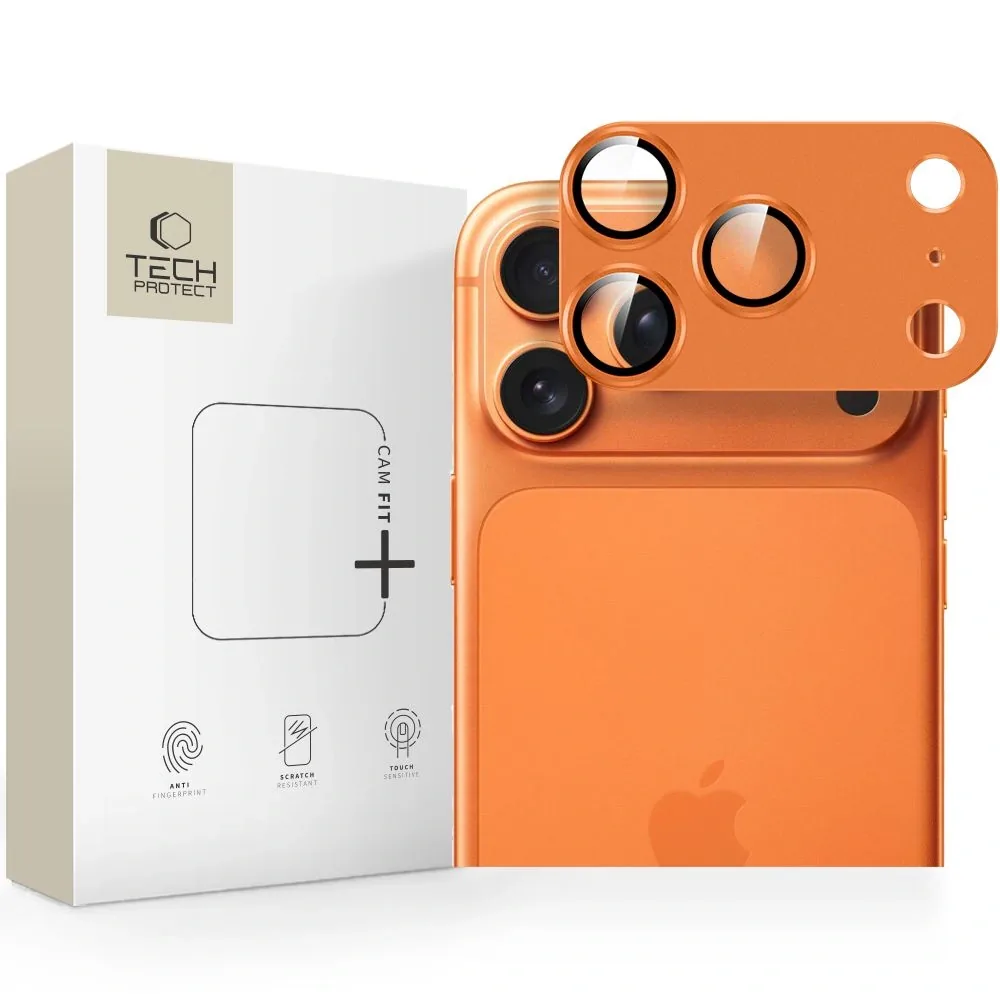 Kryt Tech-Protect Camfull Fit+ Apple iPhone 17 Pro Cosmic Orange