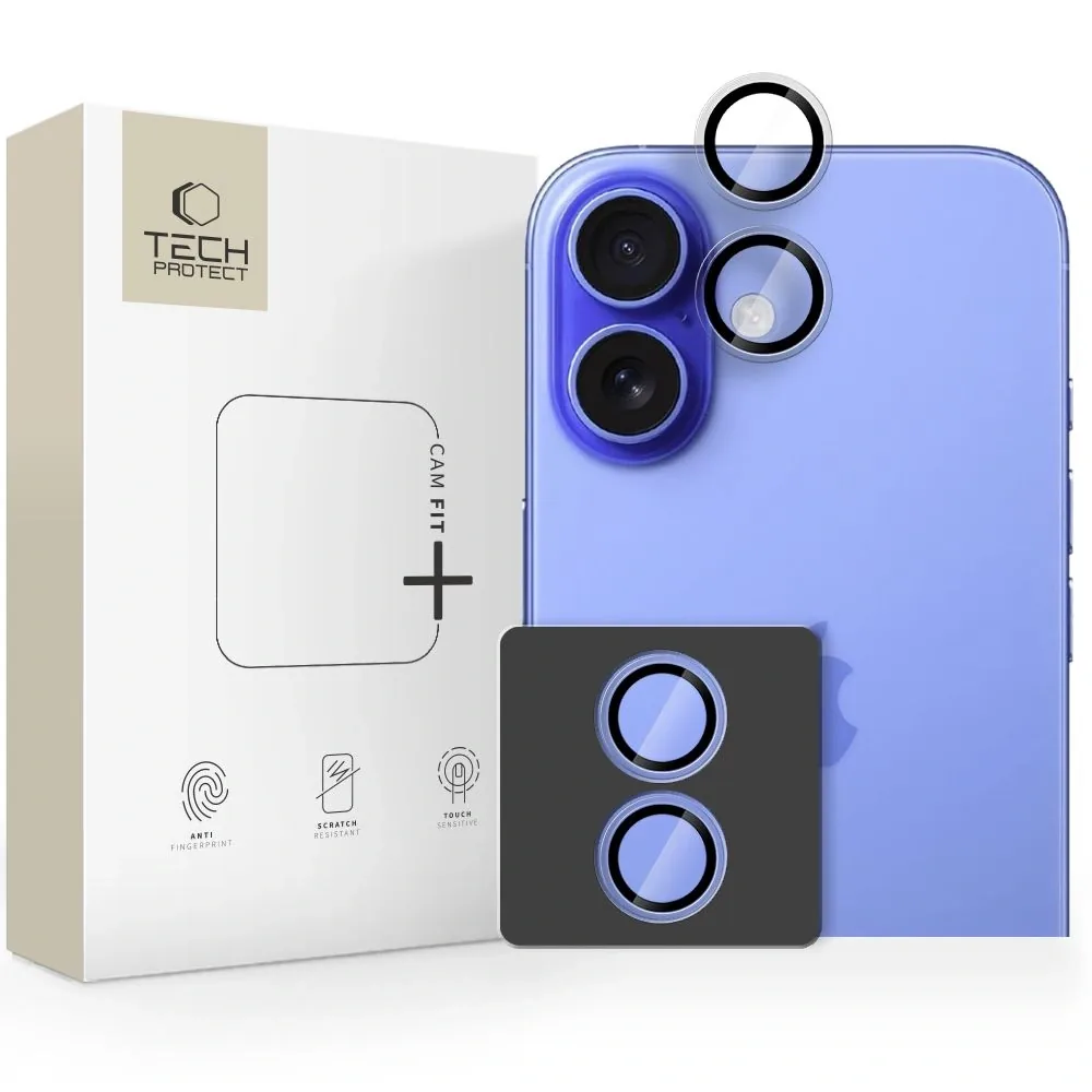 Kryt Tech-Protect Camring Fit+ Apple iPhone 17 Clear