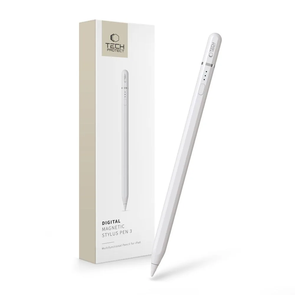 Kryt Tech-Protect Digital Magnetic Stylus Pen 3 iPad White
