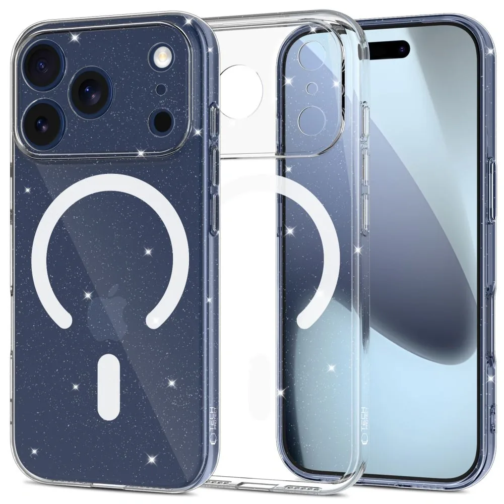 Kryt Tech-Protect Flexair MagSafe Apple iPhone 17 Pro Glitter