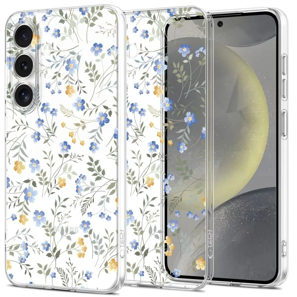 Kryt Tech-Protect Flexair Samsung Galaxy S25 Spring Flowers