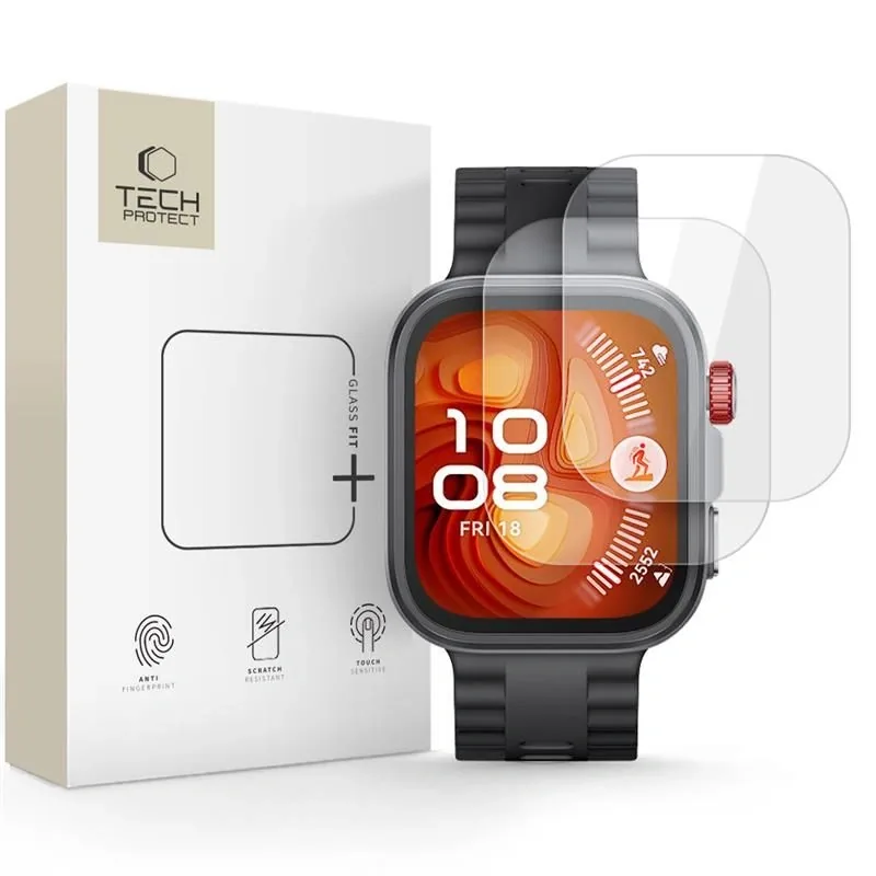 Kryt Tech-Protect Glass Fit+ Huawei Watch Fit 4 Pro Clear [2 PACK]
